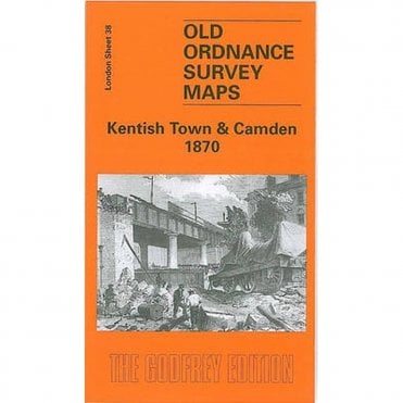 Kentish Town & Camden 1870 (London Sheet 38.1) - Old OS Maps