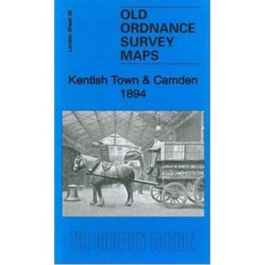 Kentish Town & Camden 1894 (London Sheet 38.2) - Old OS Maps