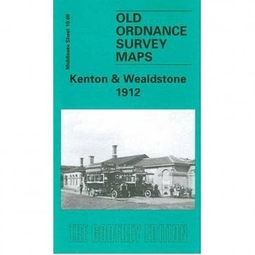 Kenton & Wealdstone 1912 (Middlesex Sheet 10.08a) - Old OS Maps