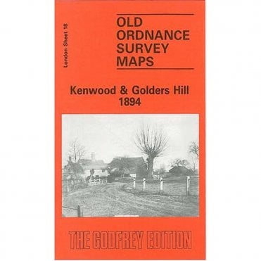 Kenwood & Golders Hill 1894 (London Sheet 18.2) - Old OS Maps
