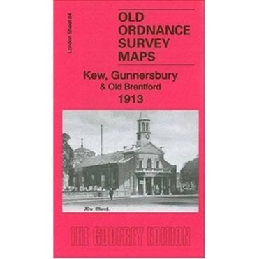Kew, Gunnersbury & Old Brentford 1913 (London Sheet 84.3) - Old OS Maps