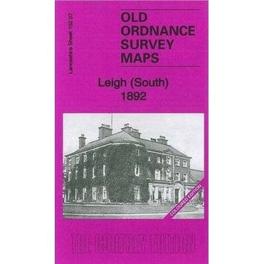 Leigh (South) 1892 (Coloured Edition) (Lancashire Sheet 102.07a) - Old OS Maps