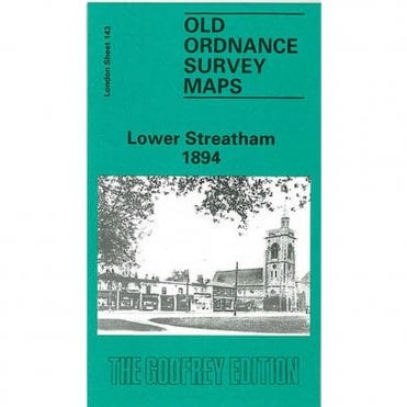 Lower Streatham 1894 (London Sheet 143.2) - Old OS Maps
