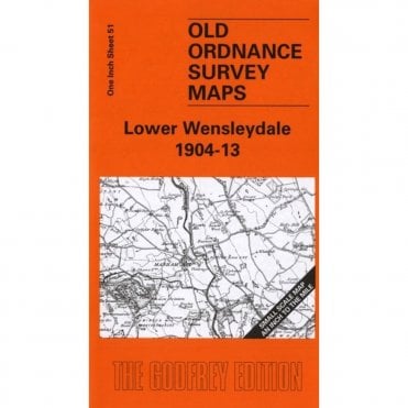 Lower Wensleydale 1904-13 (Inch To The Mile Sheet 51) - Old OS Maps