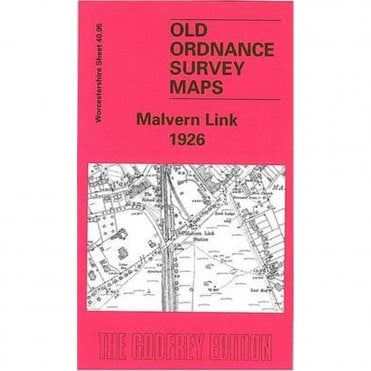 Malvern Link 1926 (Worcestershire Sheet 40.05) - Old OS Maps