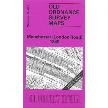 Manchester London Rd 1849 (Manchester Large Scale Sheet 34) - Old OS Maps
