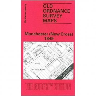 Manchester New Cross 1849 (Manchester Large Scale Sheet 24) - Old OS Maps