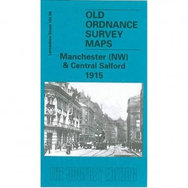 Manchester (North-West) & Central Salford 1915 (Lancashire Sheet 104.06a) - Old OS Maps