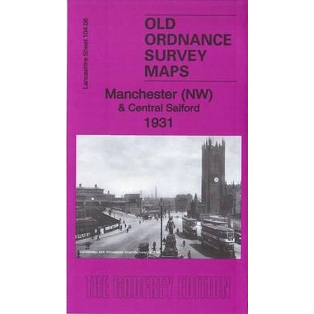 Manchester (North-West) & Salford 1931 (Lancashire Sheet 104.06b) - Old ...