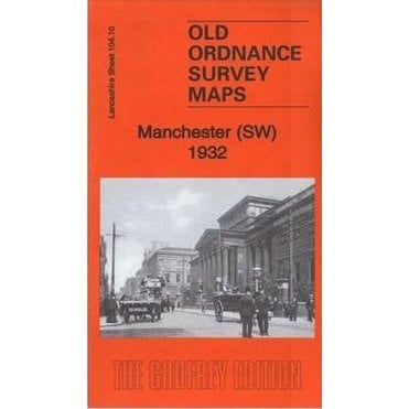 Manchester (South-West) 1932 (Lancashire Sheet 104.10c) - Old OS Maps