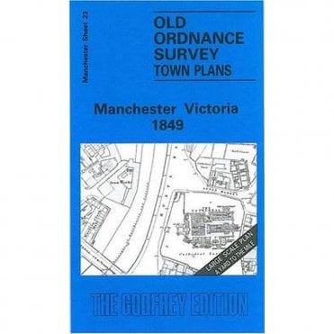Manchester Victoria 1848 (Manchester Large Scale Sheet 23) - Old OS Maps
