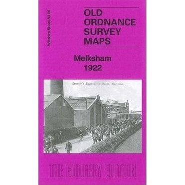Melksham 1922 (Wiltshire Sheet 33.05) - Old OS Maps