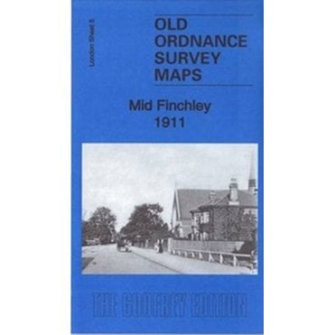 Mid Finchley 1911 (London Sheet 5.3) - Old OS Maps