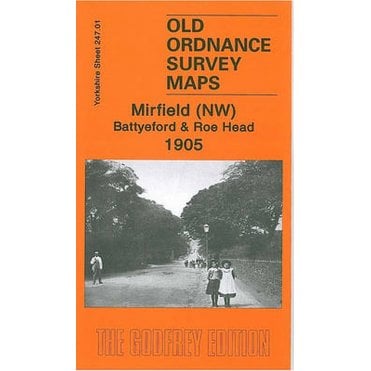 Mirfield (North-West) Battyeford & Roe Head 1905 (Yorkshire Sheet 247.01) - Old OS Maps