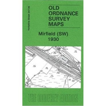 Mirfield (South-West) 1930 (Yorkshire Sheet 247.05) - Old OS Maps