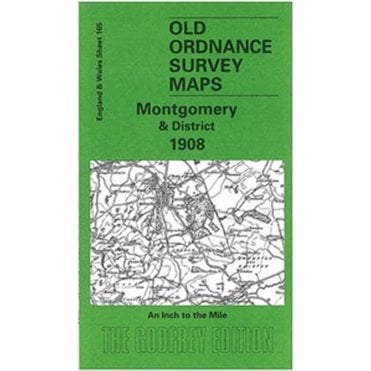 Montgomery & District 1908 (Inch To The Mile Sheet 165) - Old OS Maps