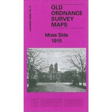 Moss Side 1915 (Lancashire Sheet 104.14b) - Old OS Maps