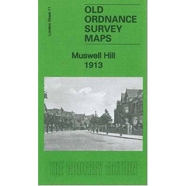 Muswell Hill 1913 (London Sheet 11.3) - Old OS Maps