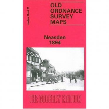 Neasden 1894 (London Sheet 25.2) - Old OS Maps