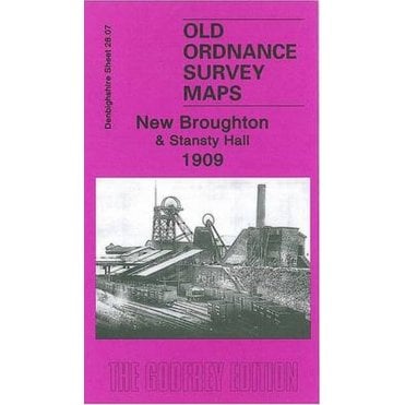 New Broughton & Stansty Hall 1909 (Denbighshire Sheet 28.07) - Old OS Maps