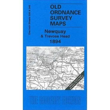 Newquay & Trevose Head 1894 (Inch To The Mile Sheet 335/346) - Old OS Maps