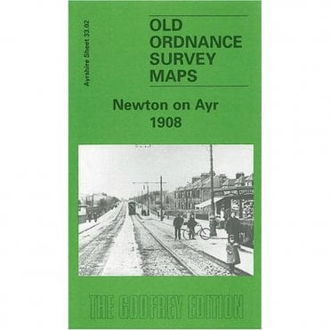 Newton on Ayr 1908 (Ayrshire Sheet 33.02) - Old OS Maps