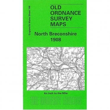 North Breconshire 1908 (Inch To The Mile Sheet 196) - Old OS Maps
