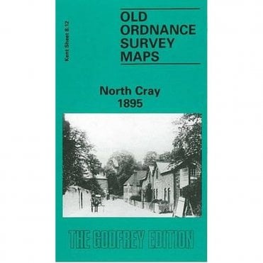 North Cray 1895 (Kent Sheet 8.12) - Old OS Maps