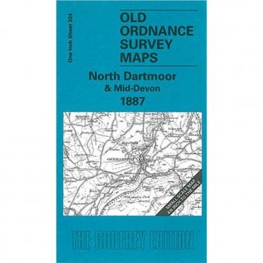 North Dartmoor & Mid-Devon 1887 (Inch To The Mile Sheet 324) - Old OS Maps