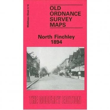 North Finchley 1894 (Middlesex Sheet 6.16a) - Old OS Maps