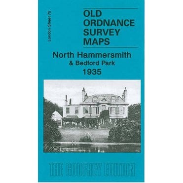 North Hammersmith & Bedford Park 1935 (London Sheet 72.4) - Old OS Maps