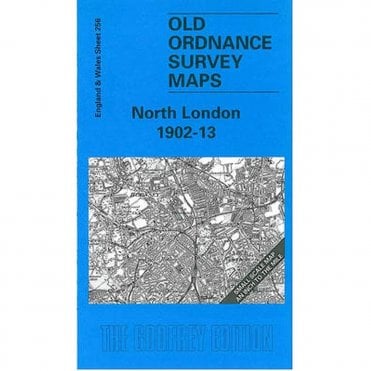 North London 1902-13 (Inch To The Mile Sheet 256) - Old OS Maps