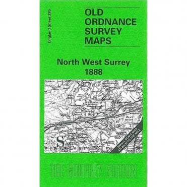 North West Surrey 1888 (Inch To The Mile Sheet 285) - Old OS Maps