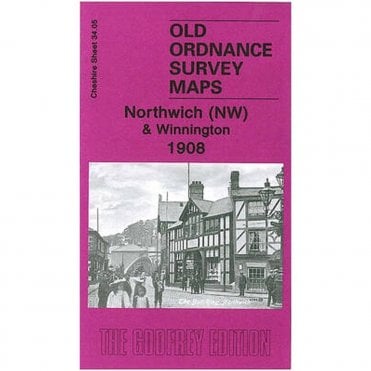 Northwich (North-West) & Winnington 1908 (Cheshire Sheet 34.05) - Old OS Maps