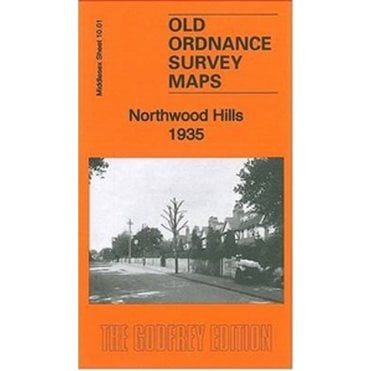 Northwood Hills 1935 (Middlesex Sheet 10.01) - Old OS Maps
