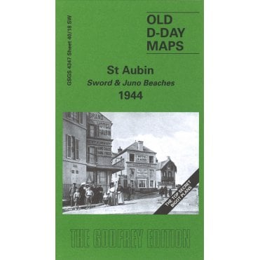 NW St Aubin - Sword & Juno Beaches 1944 (D-Day Sheet 40/18) - Old OS Maps