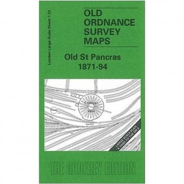 Old St Pancras 1871 (London Large Scale Sheet 7.23) - Old OS Maps