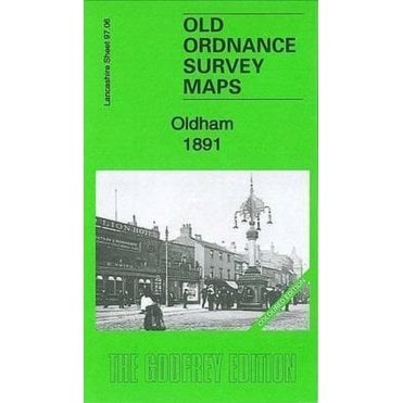 Oldham 1891 (Coloured Edition) (Lancashire Sheet 97.06a) - Old OS Maps
