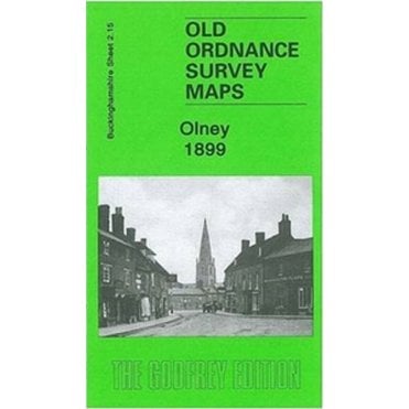 Olney 1899 (Buckinghamshire Sheet 2.15) - Old OS Maps