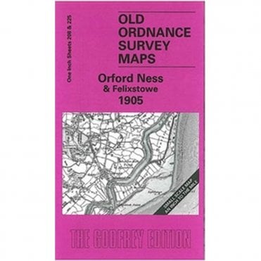 Orford Ness & Felixstowe 1905 (Inch To The Mile Sheet 208/225) - Old OS Maps
