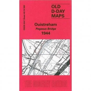 Ouistreham - Pegasus Bridge 1944 (D-Day Sheet 40/16) - Old OS Maps