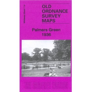 Palmers Green 1936 (Middlesex Sheet 7.14b) - Old OS Maps