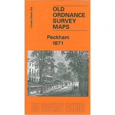 Peckham 1871 (London Sheet 103.1) - Old OS Maps