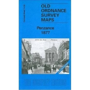 Penzance 1877 (Coloured Edition) (Cornwall Sheet 74.02) - Old OS Maps