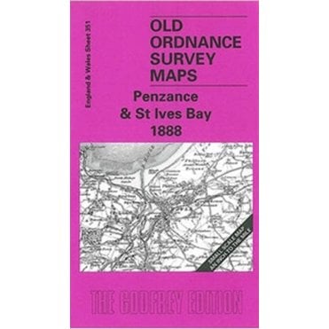 Penzance & St Ives Bay 1888 (Inch To The Mile Sheet 351) - Old OS Maps