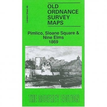 Pimlico & Nine Elms 1869 (London Sheet 88.1) - Old OS Maps