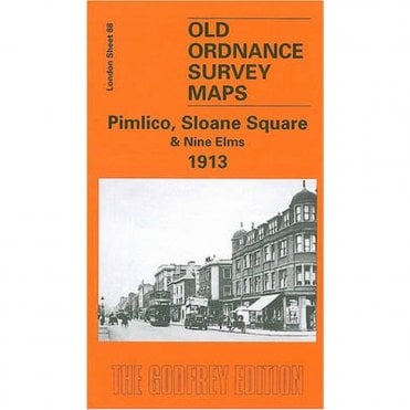 Pimlico & Nine Elms 1913 (London Sheet 88.3) - Old OS Maps