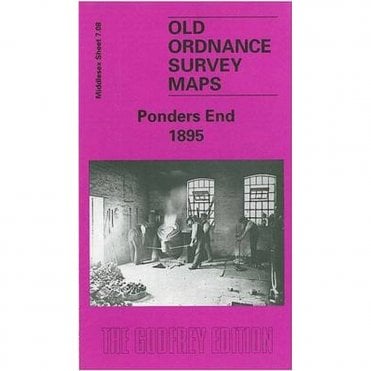 Ponders End 1895 (Middlesex Sheet 7.08) - Old OS Maps