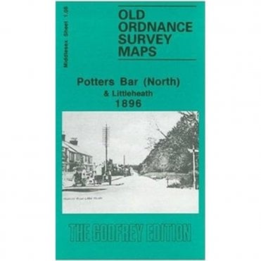 Potters Bar (North) 1896 (Middlesex Sheet 1.08) - Old OS Maps