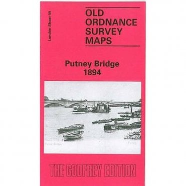 Putney Bridge 1894 (London Sheet 99.2) - Old OS Maps